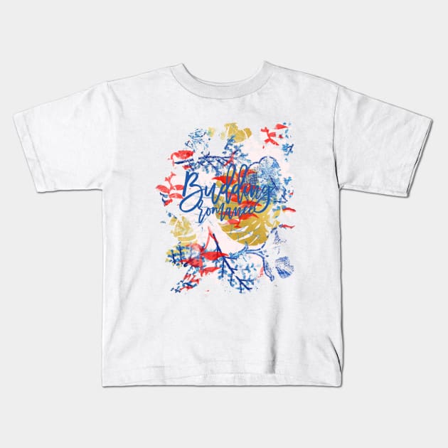 Budding Romance Kids T-Shirt by Uma